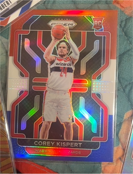 2021-22 Panini Prizm #275 Corey Kispert — front