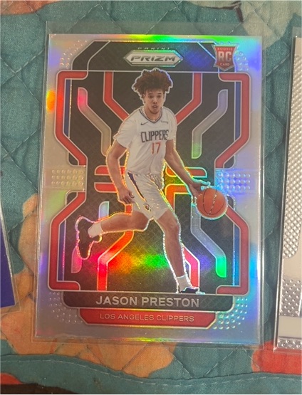 2021-22 Panini Prizm #327 Jason Preston — front