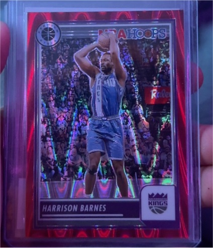 2023-24 Panini NBA Hoops Premium Stock #196 Harrison Barnes — front