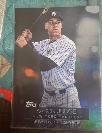 2019 Topps Stars of the Game #SSB-95 Aaron Judge — front