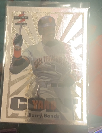 1996 Score #G Barry Bonds — front