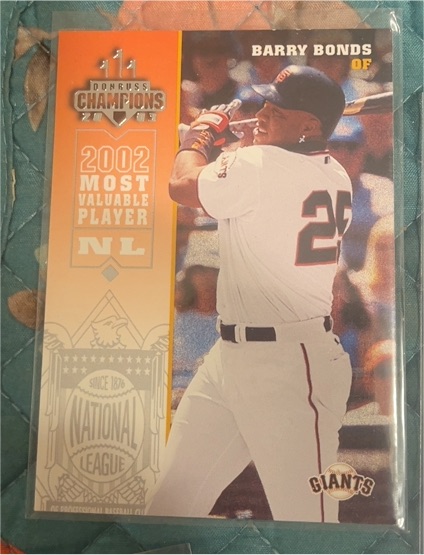 2003 Donruss Champions #224 Barry Bonds — front