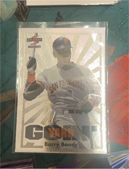 1997 Score Goin Yard #504 Barry Bonds — front