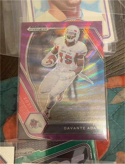 2021 Panini Prizm Draft Picks #49 Davante Adams — front