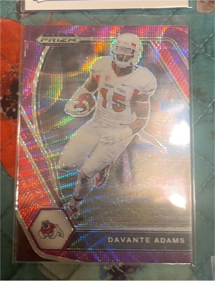2021 Panini Prizm Draft Picks #49 Davante Adams — front