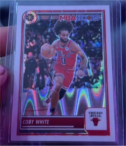 2023-24 Panini NBA Hoops #0 Coby White — front