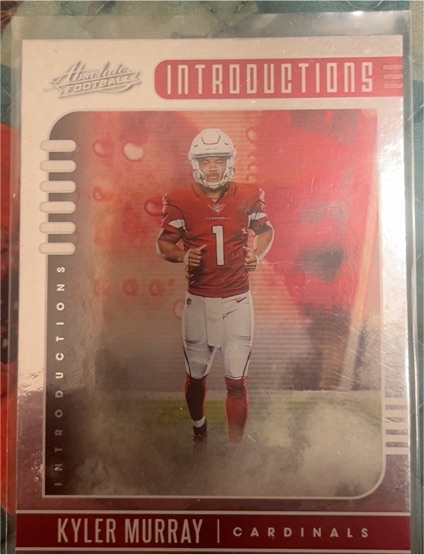 2019 Panini Absolute Football Introductions #13 Kyler Murray — front