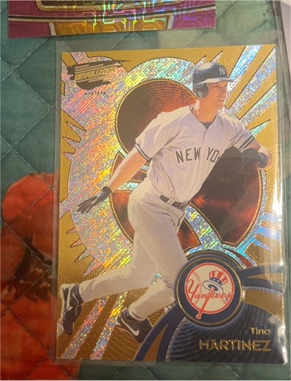 1999 Pacific Revolution #97 Tino Martinez — front