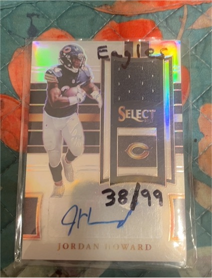 2017 Panini Select #38 Jordan Howard — front