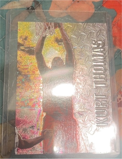 1992-93 SkyBox #N/A Kurt Thomas — front