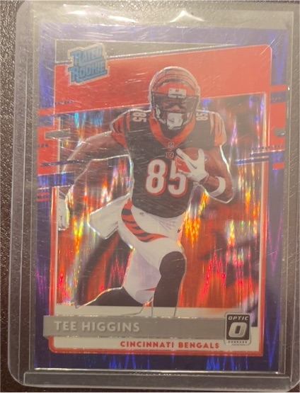 2020 Donruss Optic #160 Tee Higgins — front