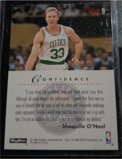 1993-94 SkyBox Premium #9 Larry Bird — front