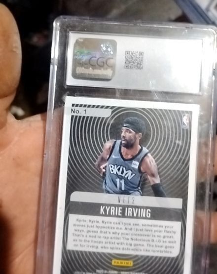 2020-21 Panini Prizm #1 Kyrie Irving — front
