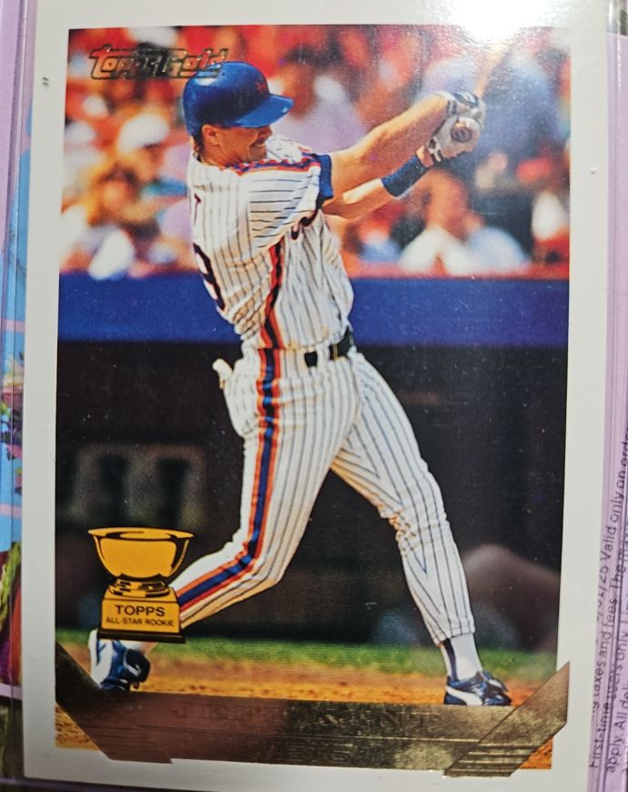 1993 Topps #703 Jeff Kent — front