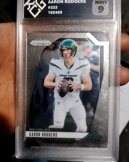 2024 Panini Prizm #222 Aaron Rodgers — front