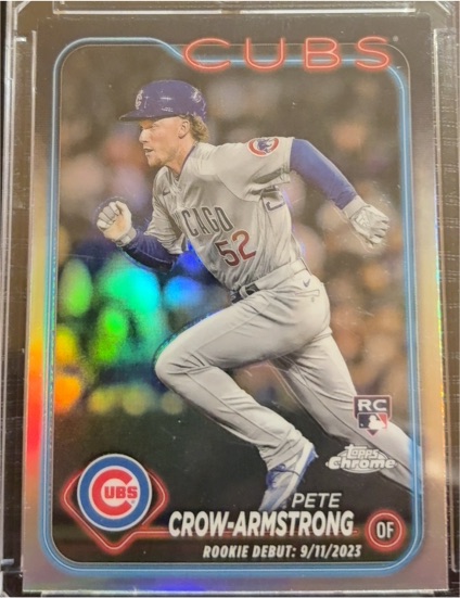 2024 Topps Update #US91 Pete Crow-Armstrong — front