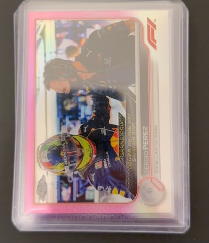 2022 Topps Chrome Formula 1 #173 Sergio Perez — front