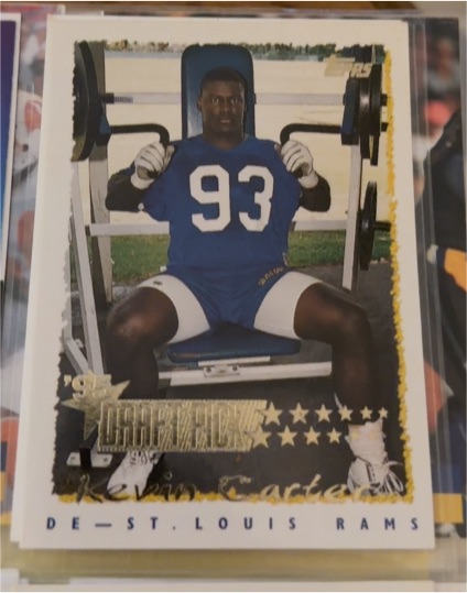 1995 Topps #225 Kevin Carter — front