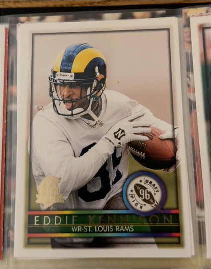 1996 Topps #437 Eddie Kennison — front