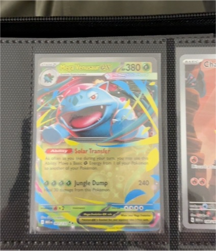 2015 Pokémon TCG Mega Venusaur EX #003 — front