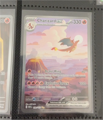 2023 Pokemon Scarlet & Violet 151 #199 Charizard ex Special Illustration Rare — front