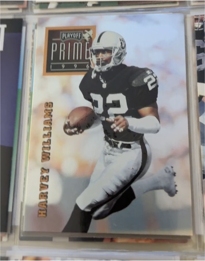 1996 Playoff Prime #077 Harvey Williams — front