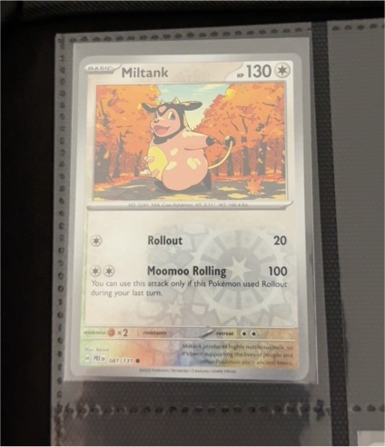 2022 Pokémon TCG Scarlet & Violet Prismatic Evolutions #081 Miltank — front