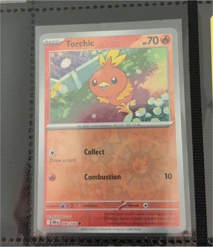 2025 Pokémon SV10: Destined Rivals #040 Torchic — front