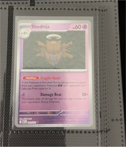 2025 Pokémon Mega Evolution #061 Shedinja — front