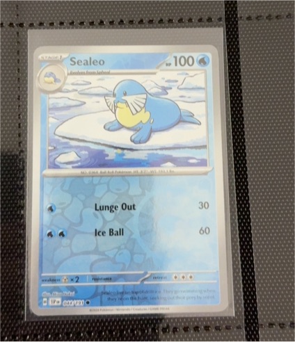 2024 Pokémon SV08: Surging Sparks #044 Sealeo — front