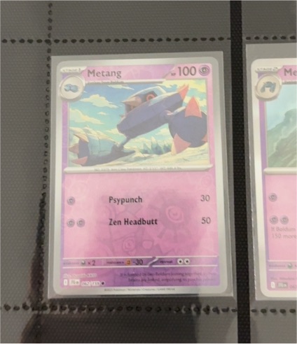 2025 Pokémon Journey Together #62 Metang — front