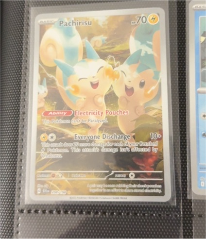 2023 Pokémon Scarlet & Violet #208 Pachirisu — front