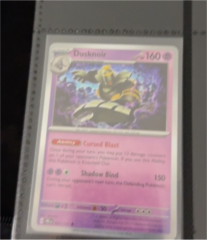 2024 Pokémon #020 Dusknoir — front
