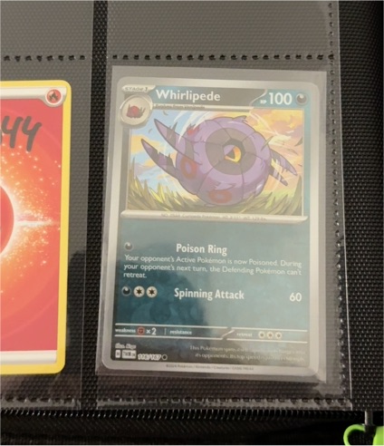 2024 Pokémon SV06: Twilight Masquerade #116 Whirlipede — front