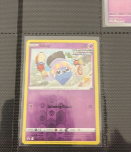 2021 Pokémon Chilling Reign #69 Inkay — front