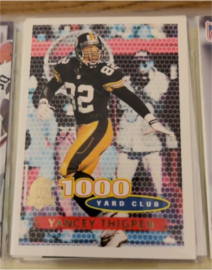 1996 Topps #249 Yancey Thigpen — front