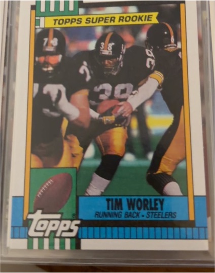 1990 Topps #180 Tim Worley — front