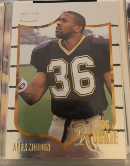 1996 Summit #176 Alex Molden Rookie — front