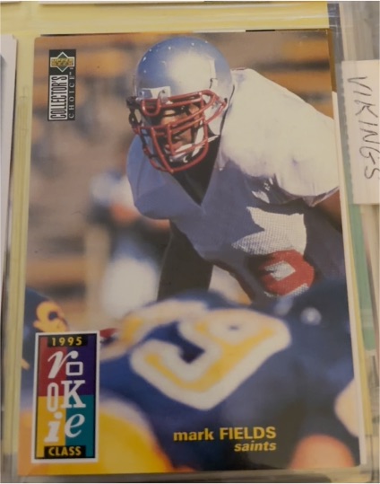 1995 Upper Deck Collector's Choice #13 Mark Fields — front