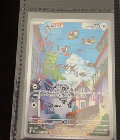 2024 Pokémon SV05: Temporal Forces #181 Chatot — front