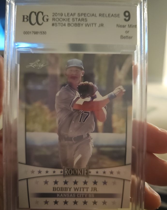 2019 Leaf Special Release Rookie Stars #ST04 Bobby Witt Jr. — front