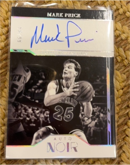 2021-22 Panini Noir #66 Mark Price — front