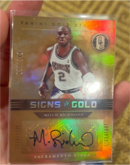2011-12 Panini Gold Standard #SG-87 Mitch Richmond — front