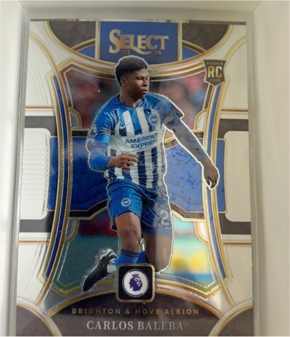 2023-24 Panini Select Premier League #125 Carlos Baleba — front