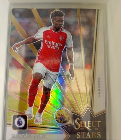 2023-24 Panini Select Premier League #2 Bukayo Saka Select Stars — front