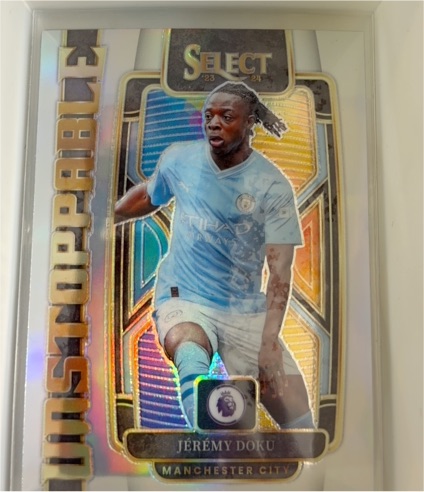 2023-24 Panini Select Premier League #13 Jérémy Doku — front