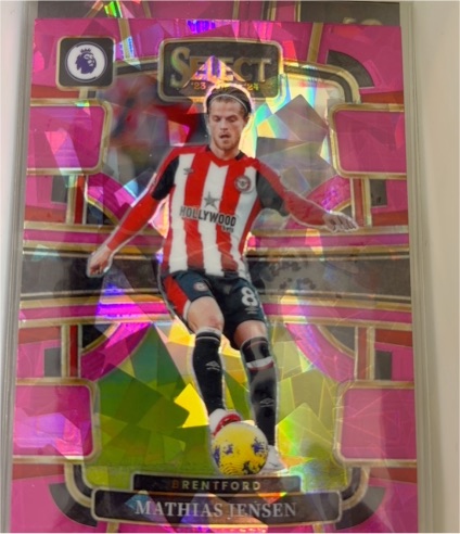 2023-24 Panini Select Premier League #16 Mathias Jensen — front