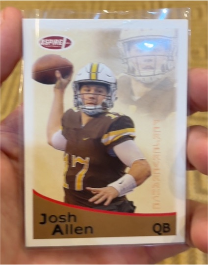 2018 Sage Hit Aspire #111 Josh Allen — front