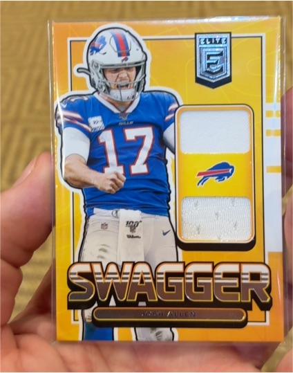 2020 Panini Donruss Elite Swagger #SW17 Josh Allen — front