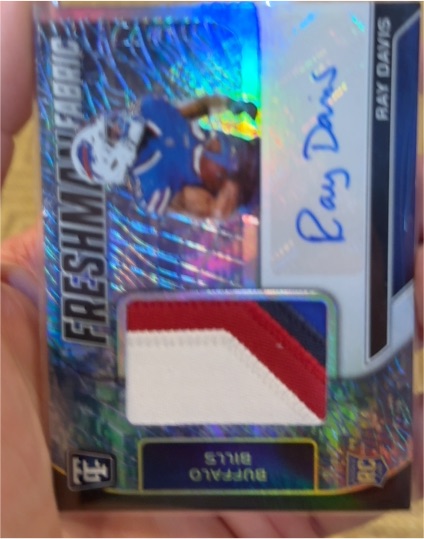 2024 Panini Freshman Fabric #FF-RD Ray Davis — front